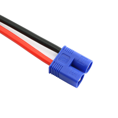 14AWG color negro rojo multiusos del cable del cargador del silicón EC3 RC
