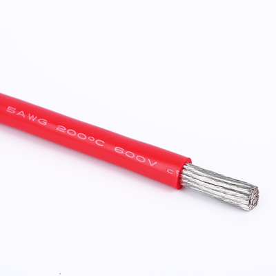 Cable flexible de cobre estañado 1AWG 2AWG 4AWG 6AWG 8AWG 10AWG del silicón